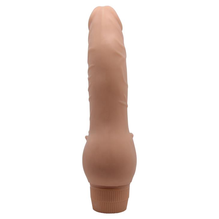 Wibrator realistyczny Clark 19,5 cm – cielisty, 3,8 cm — zdjęcie 3