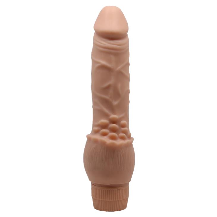 Wibrator realistyczny Clark 19,5 cm – cielisty, 3,8 cm — zdjęcie 4