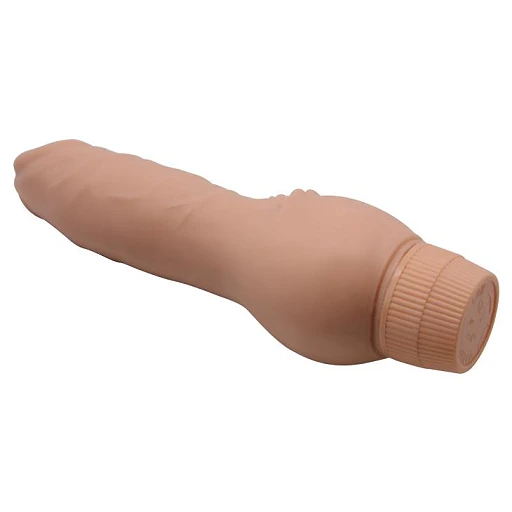 Wibrator realistyczny Clark 19,5 cm – cielisty, 3,8 cm — zdjęcie 6