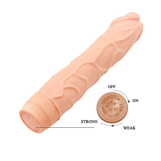 Dildo Bob z realistyczną wibracją 22,5 cm — zdjęcie 5