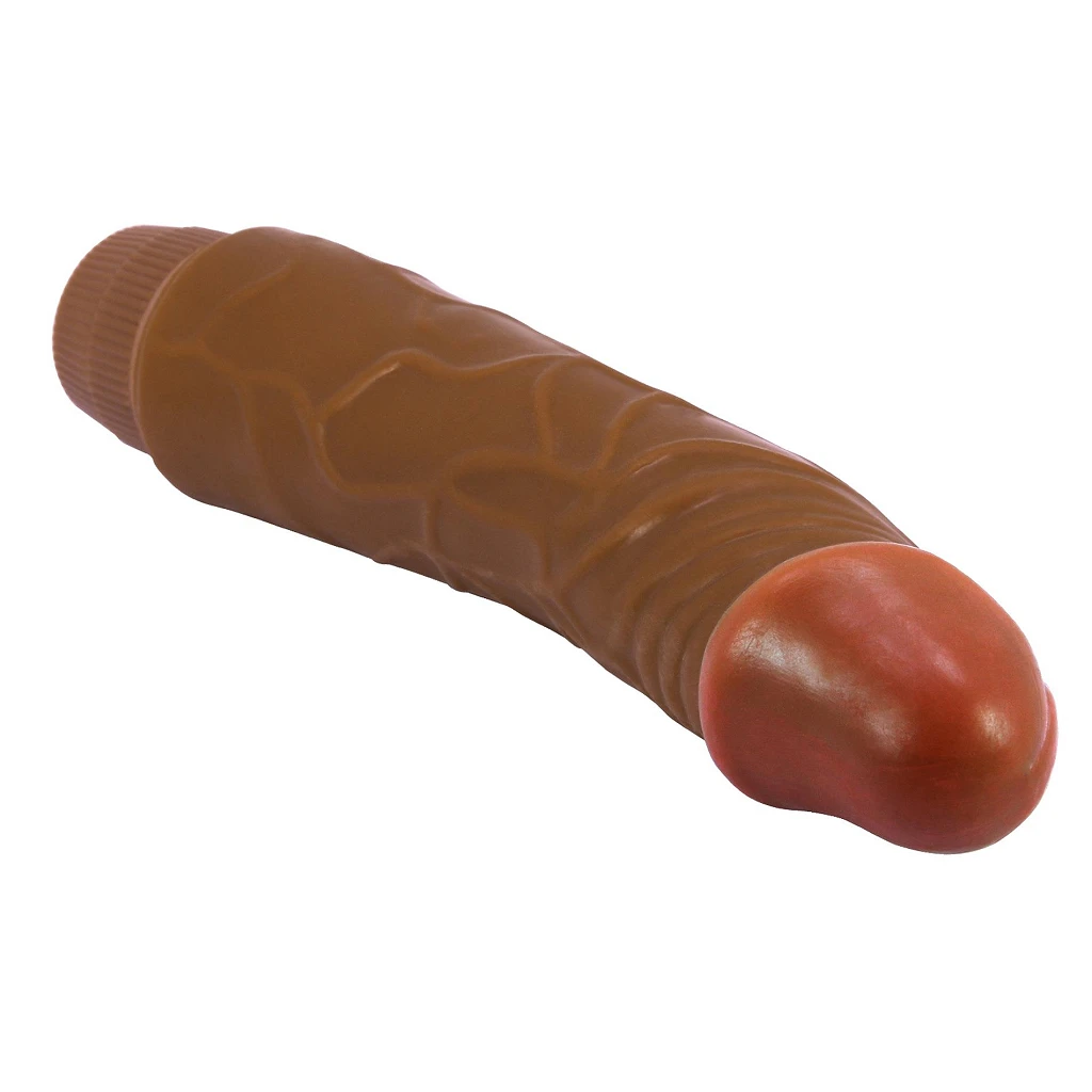 Wibrator realistyczny Barbara Jeff 7.6'' – regulowane wibracje — zdjęcie 6