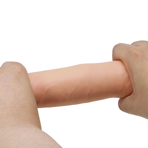 Dildo Kable 8.3" Sliding Skin – ruchoma skóra, przyssawka — zdjęcie 5