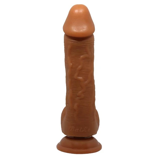 Dildo Johnson z przyssawką – TPR, realistyczne detale — zdjęcie 4