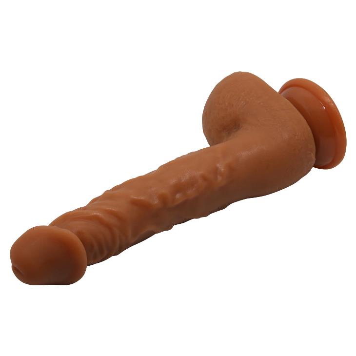 Dildo Jason z przyssawką – realistyczne, zakrzywione TPR — zdjęcie 5