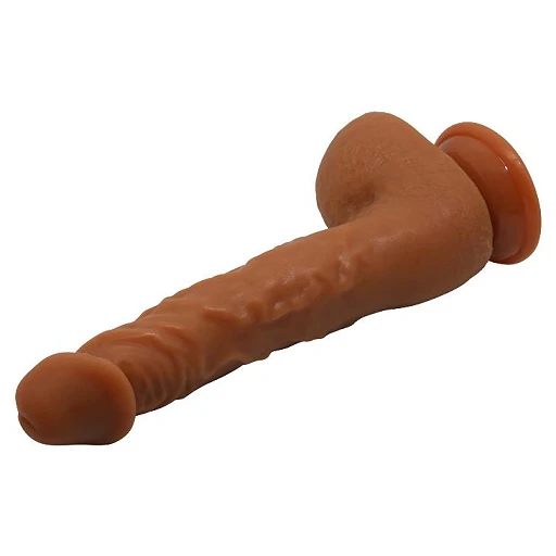 Dildo Jason z przyssawką – realistyczne, zakrzywione TPR — zdjęcie 5