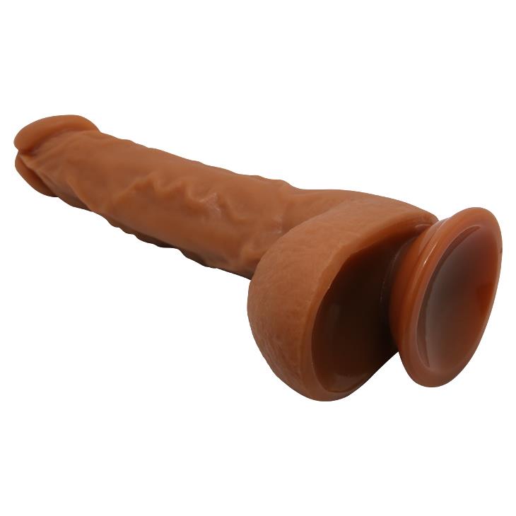 Dildo Jason z przyssawką – realistyczne, zakrzywione TPR — zdjęcie 6