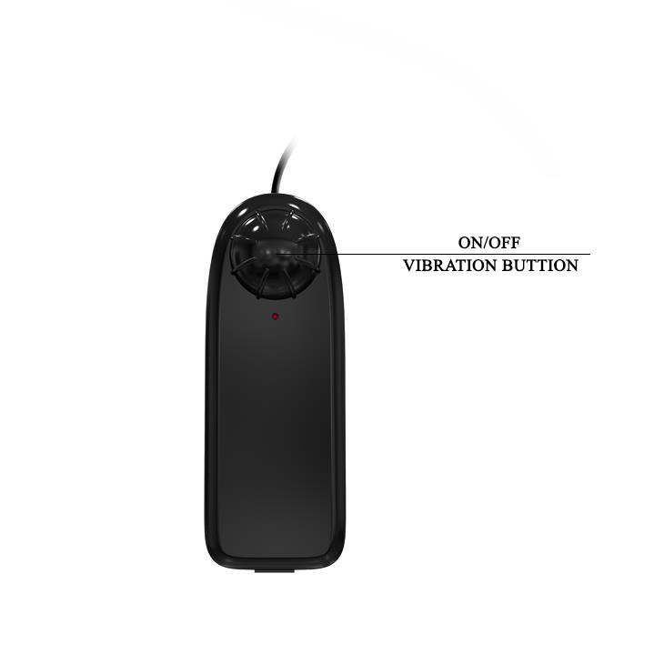 Nadmuchiwane dildo wibracyjne z przyssawką – Flesh, 19 cm — zdjęcie 5
