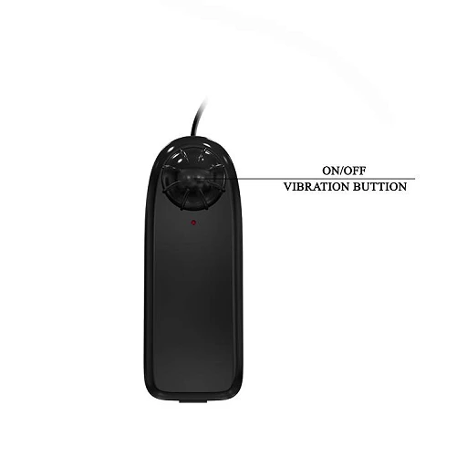 Nadmuchiwane dildo wibracyjne z przyssawką – Flesh, 19 cm — zdjęcie 5