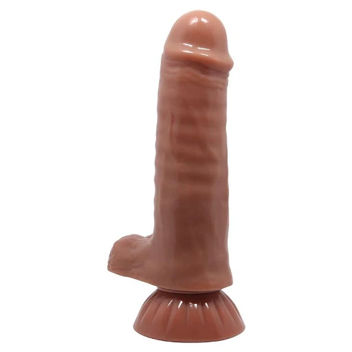Dildo Beautiful Baron – TPR, przyssawka, realistyczne — zdjęcie 3