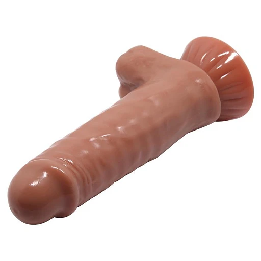 Dildo Beautiful Baron – TPR, przyssawka, realistyczne — zdjęcie 6