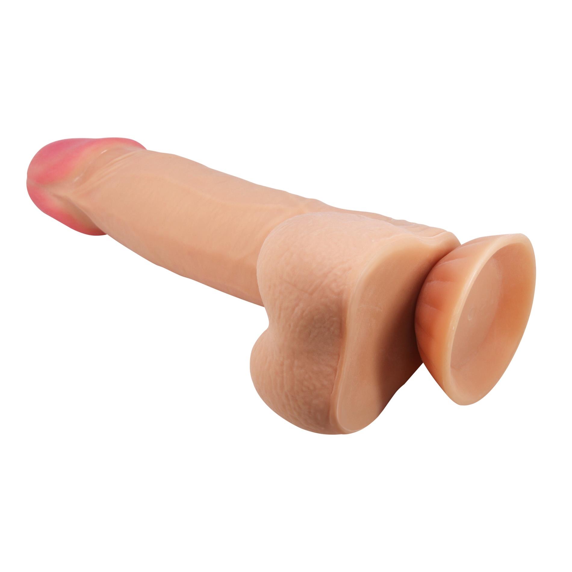 Dildo Sliding Skin 8,5'' – ruchoma „skóra” i przyssawka — zdjęcie 6