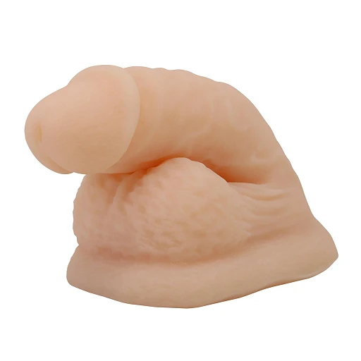 Dildo Realistic Cock 5.3" – TPR, przyssawka, uprząż — zdjęcie 4