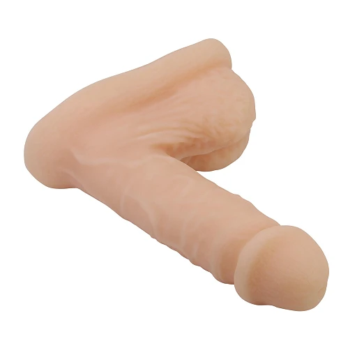 Dildo Realistic Cock 5.3" – TPR, przyssawka, uprząż — zdjęcie 7