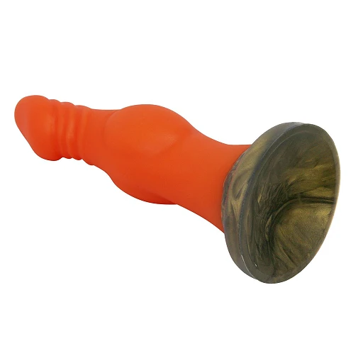 Dildo Blazeheart Charger – żłobkowane, 18,5 cm — zdjęcie 5