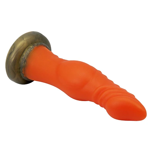 Dildo Blazeheart Charger – żłobkowane, 18,5 cm — zdjęcie 6