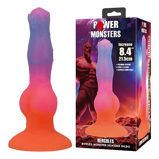 Stymulator Hercules - silikon, 21.5 cm