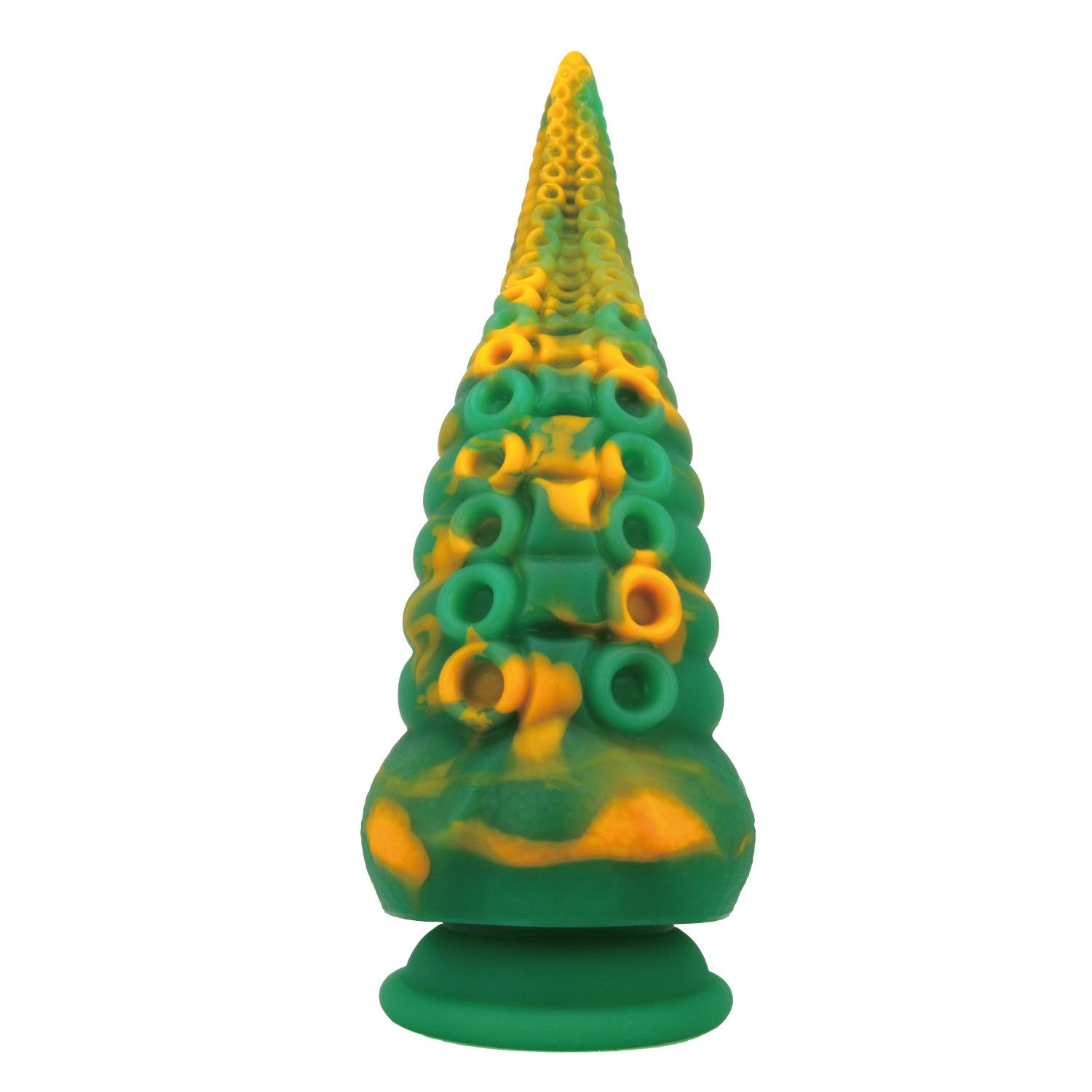 Dildo Abyssal Colossus – 22,5 cm, silikon, przyssawka — zdjęcie 3