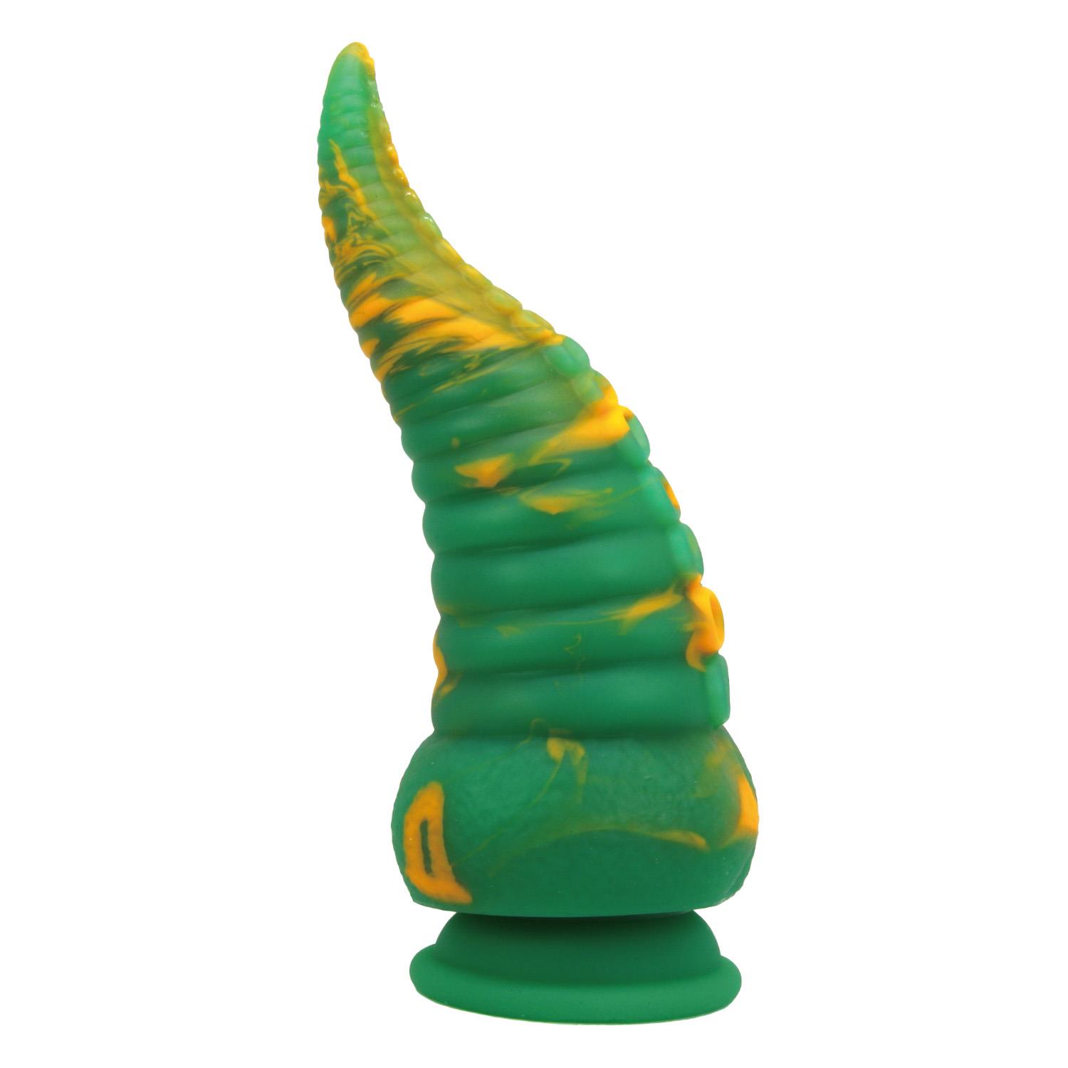 Dildo Abyssal Colossus – 22,5 cm, silikon, przyssawka — zdjęcie 4