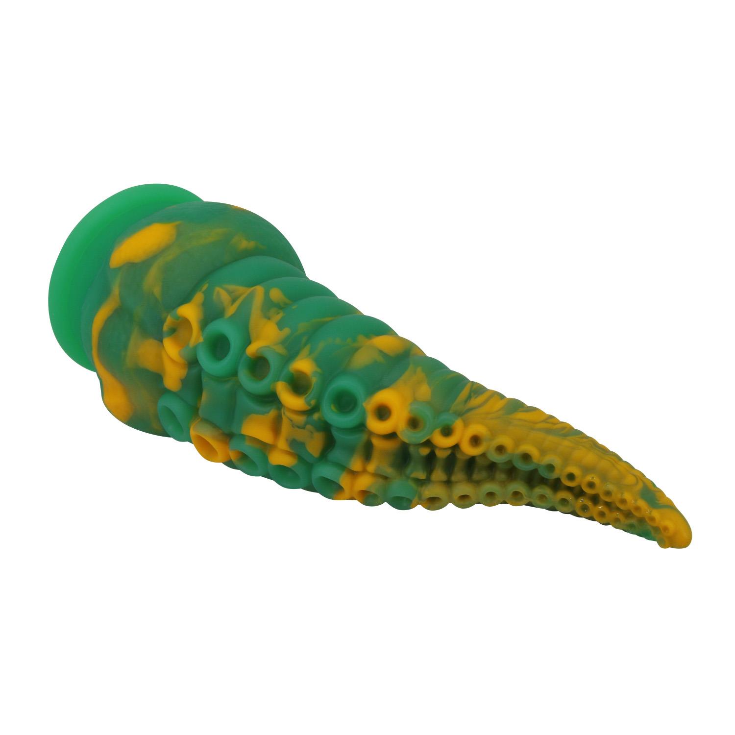 Dildo Abyssal Colossus – 22,5 cm, silikon, przyssawka — zdjęcie 5