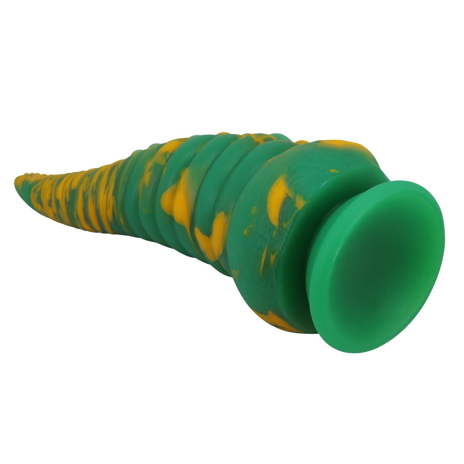 Dildo Abyssal Colossus – 22,5 cm, silikon, przyssawka — zdjęcie 6