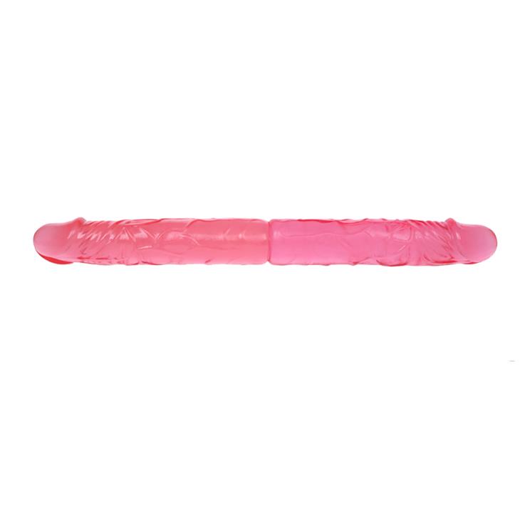 Podwójny dildo Double Dong 14" – dwie główki, elastyczny trzon — zdjęcie 2