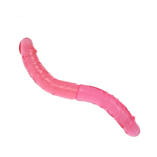 Podwójny dildo Double Dong 14" – dwie główki, elastyczny trzon — zdjęcie 3