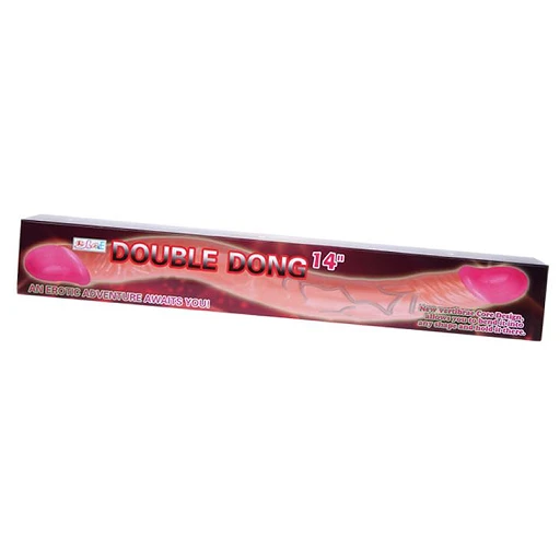 Podwójny dildo Double Dong 14" – dwie główki, elastyczny trzon — zdjęcie 6