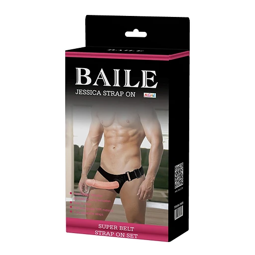 Strap on z wibracjami - realistyczne dildo, regulowana uprząż — zdjęcie 11
