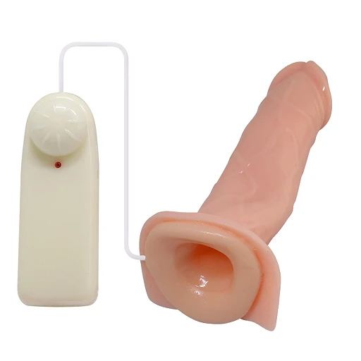 Strap on z wibracjami - realistyczne dildo, regulowana uprząż — zdjęcie 6