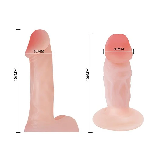 Strap-on Jessica - z dwoma realistycznymi dildo — zdjęcie 6