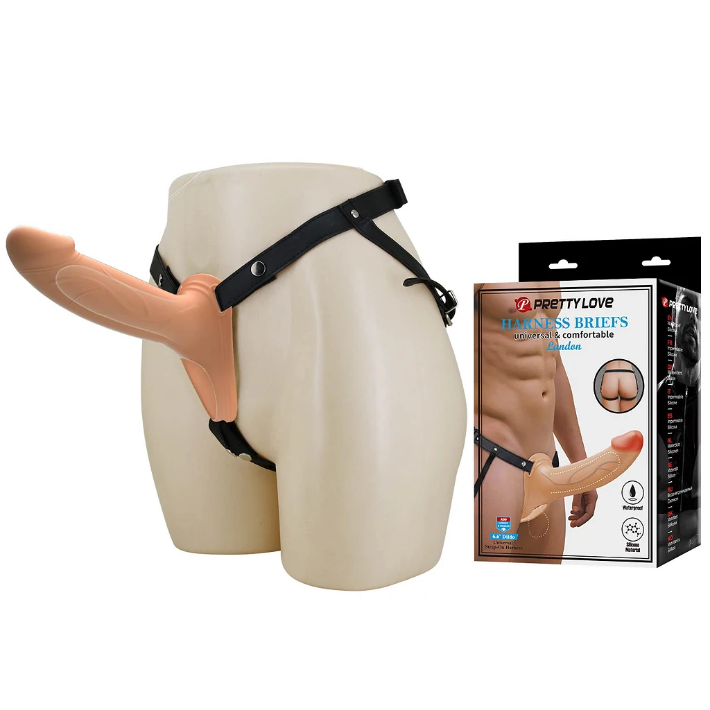 Zestaw strap-on London 6.6" - regulowany