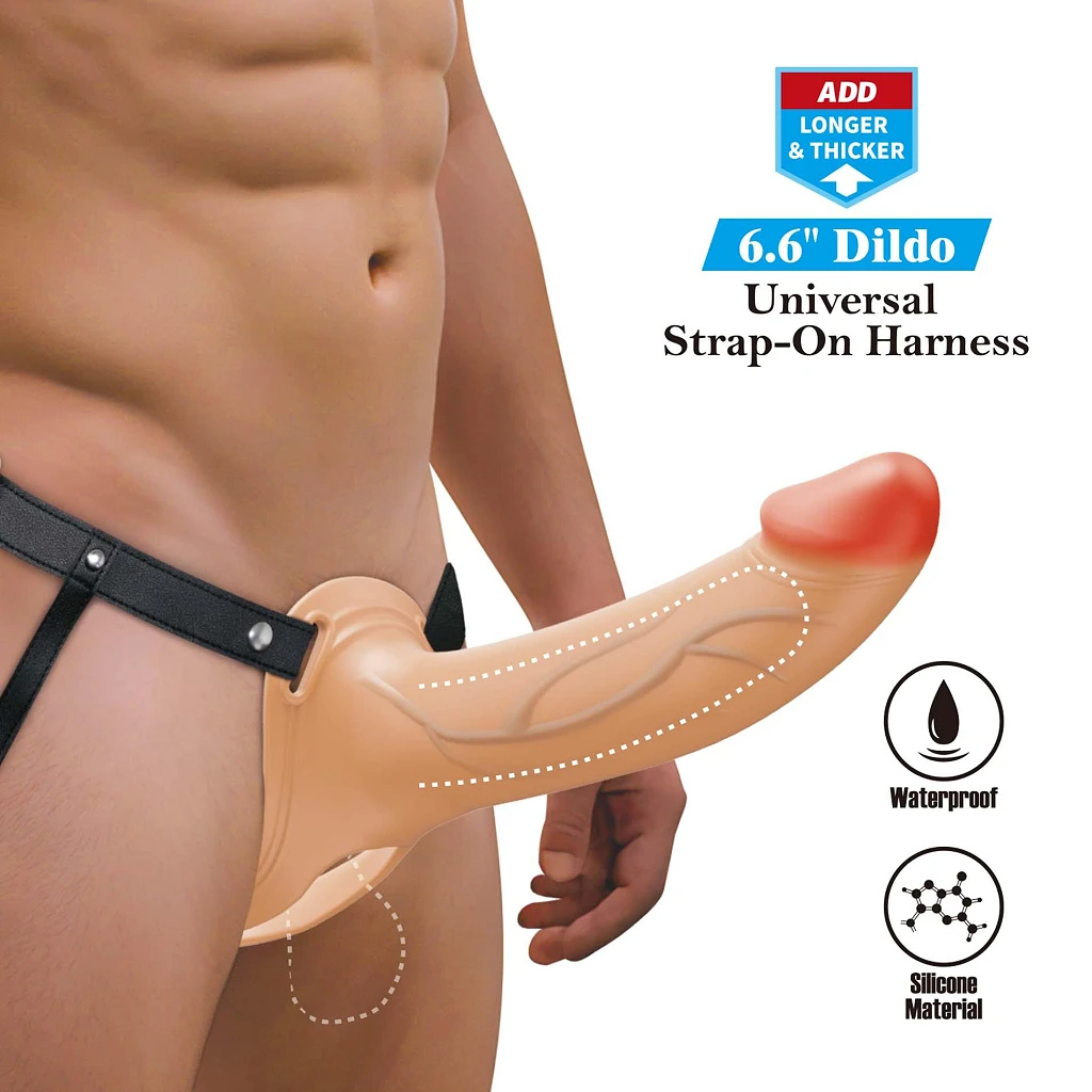 Zestaw strap-on London 6.6" - regulowany — zdjęcie 3