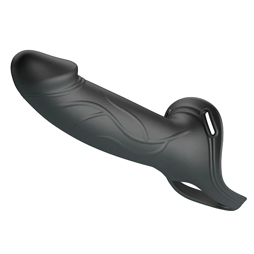 Zestaw strap-on Landon - regulowany, silikon — zdjęcie 4