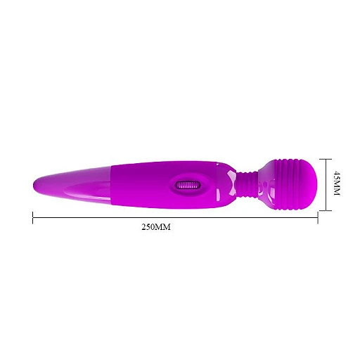 Masażer Power Wand – silikon, regulowane wibracje — zdjęcie 6