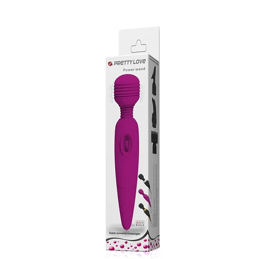 Masażer Power Wand – silikon, regulowane wibracje — zdjęcie 8