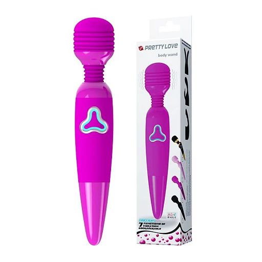 Masażer różdżka USB Body Wand – 7 trybów, silikon