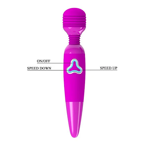 Masażer różdżka USB Body Wand – 7 trybów, silikon — zdjęcie 6