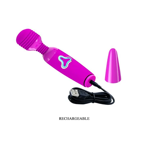 Masażer różdżka USB Body Wand – 7 trybów, silikon — zdjęcie 7