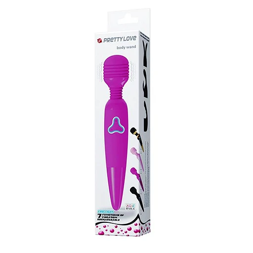 Masażer różdżka USB Body Wand – 7 trybów, silikon — zdjęcie 8