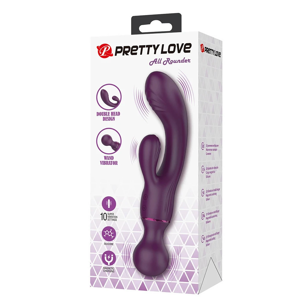Wibrator króliczek All Rounder – 10 trybów, ładowanie USB — zdjęcie 9