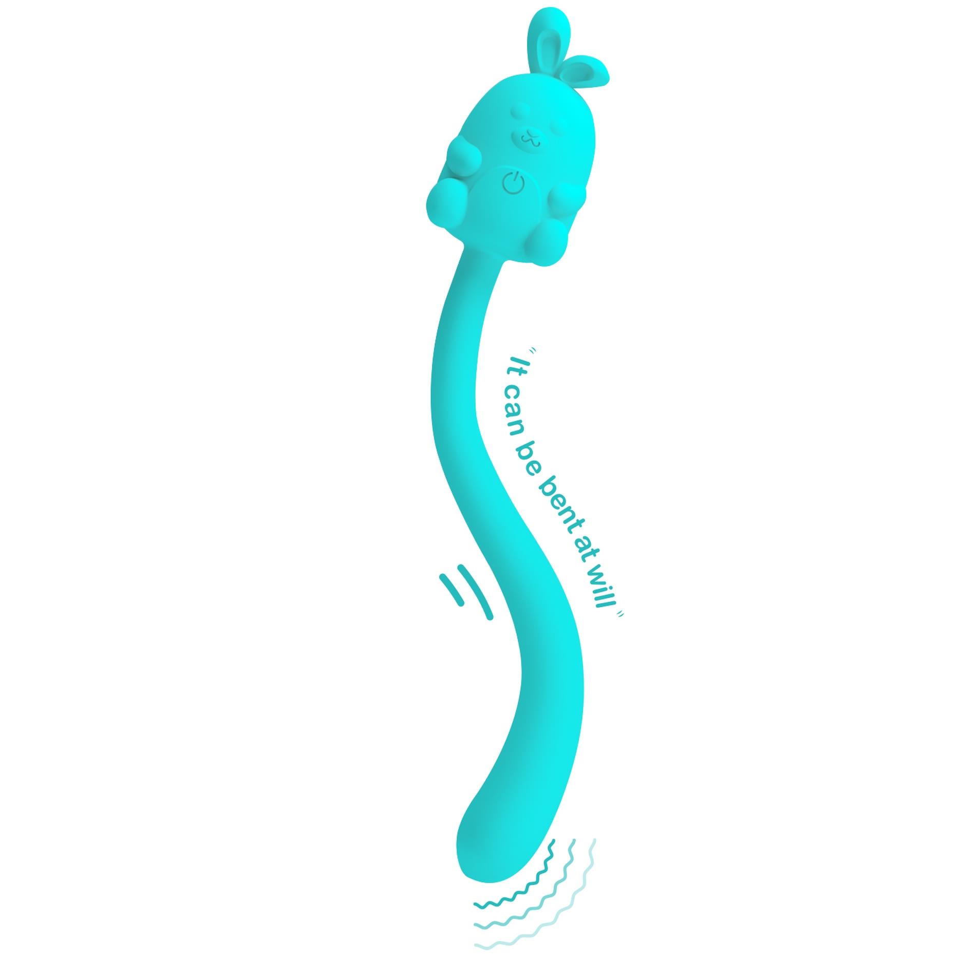 Masażer łechtaczkowy Cute Bunny – 7 trybów, USB — zdjęcie 3
