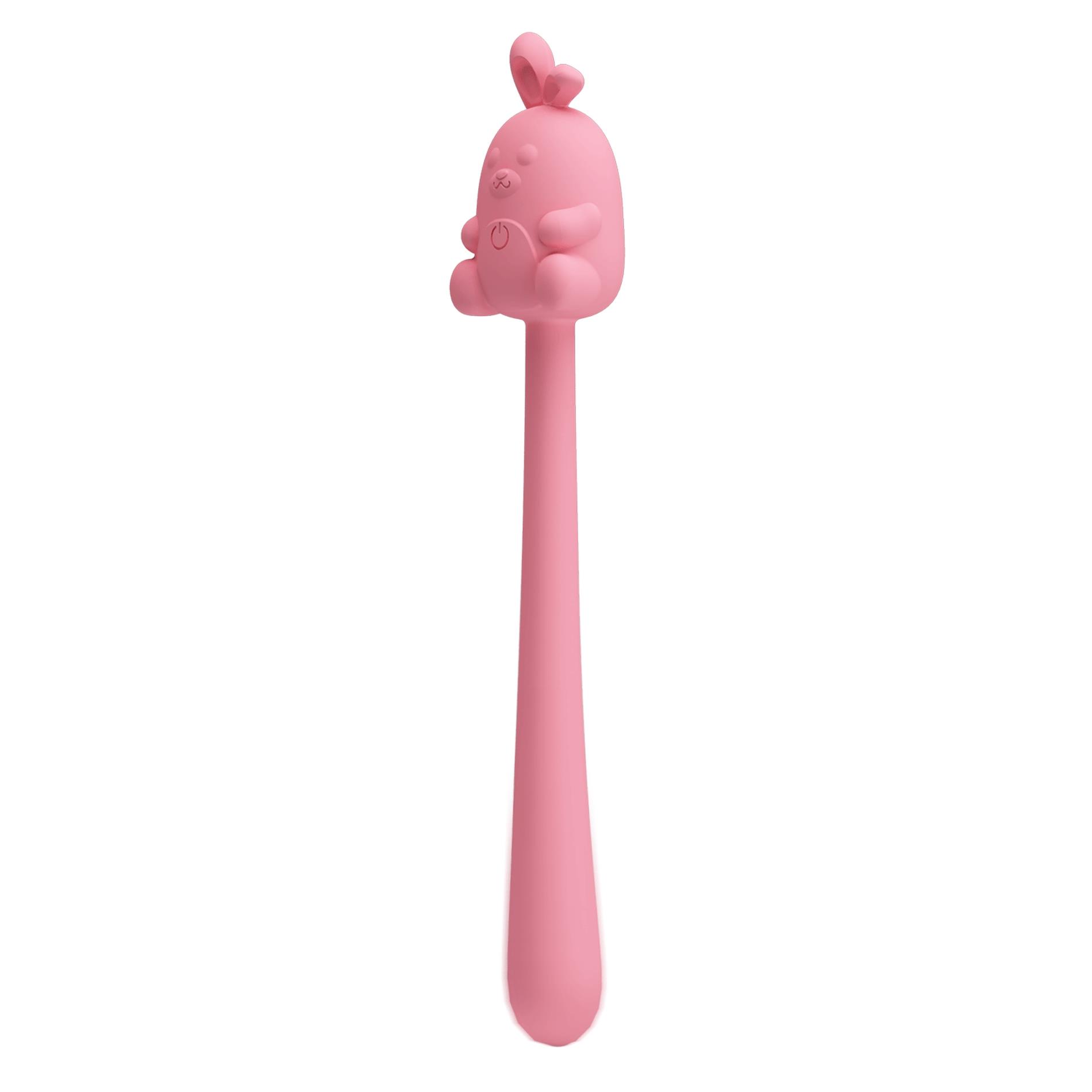 Masażer Cute Bunny Flirting Stick – 7 trybów, magnetyczne USB — zdjęcie 3
