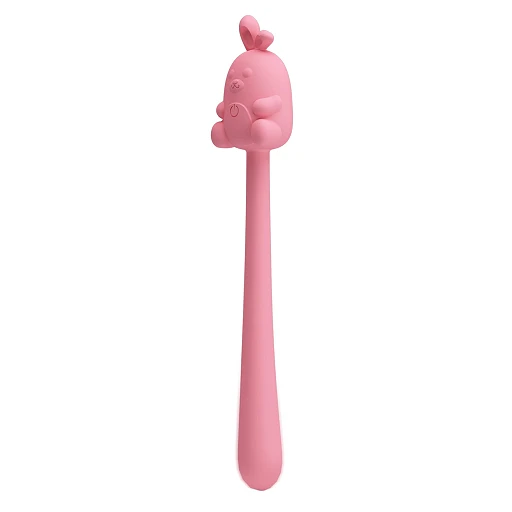 Masażer Cute Bunny Flirting Stick – 7 trybów, magnetyczne USB — zdjęcie 3