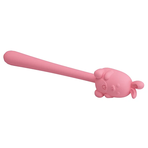 Masażer Cute Bunny Flirting Stick – 7 trybów, magnetyczne USB — zdjęcie 5