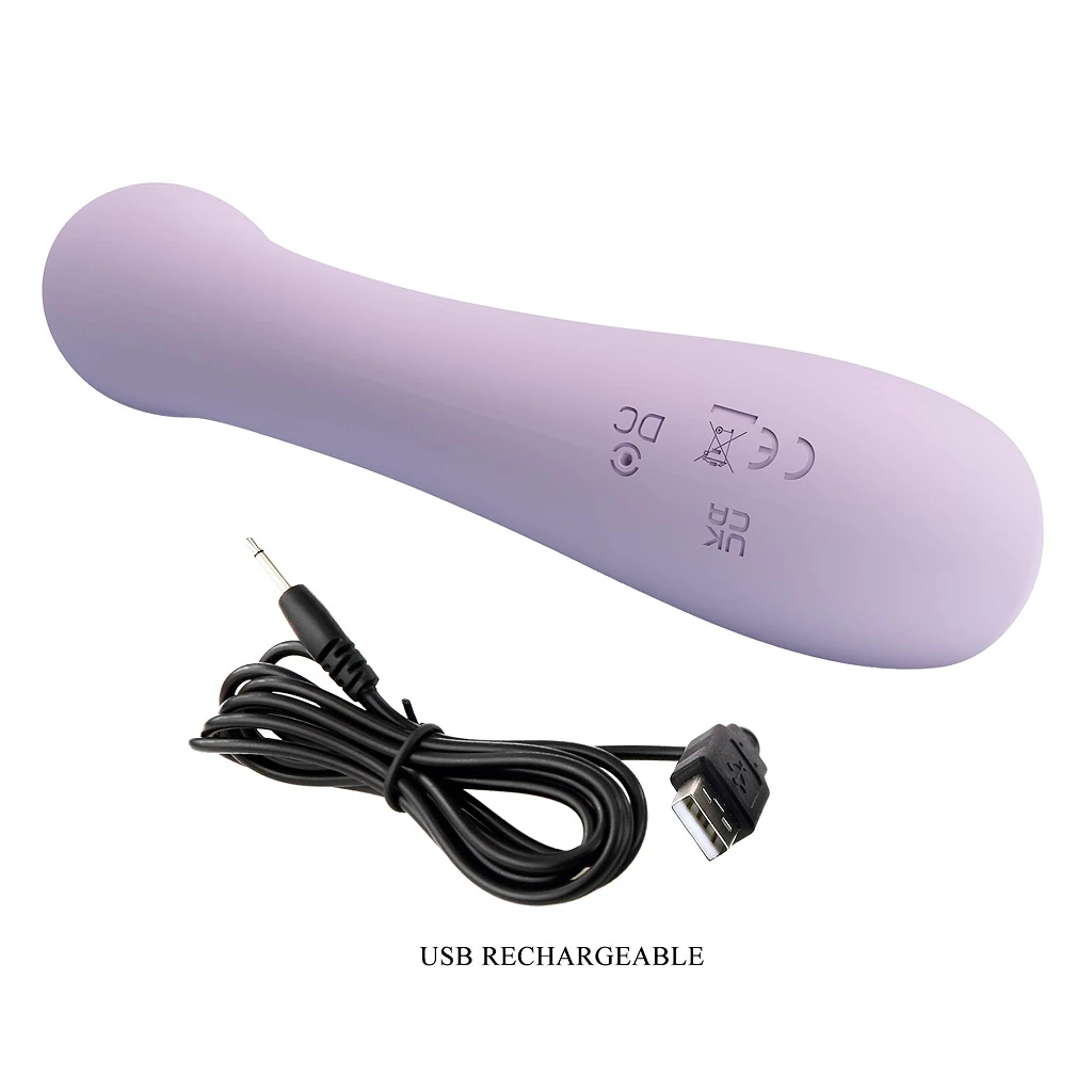 Wibrator króliczek Rosolyn – 10 trybów, silikon, USB — zdjęcie 9