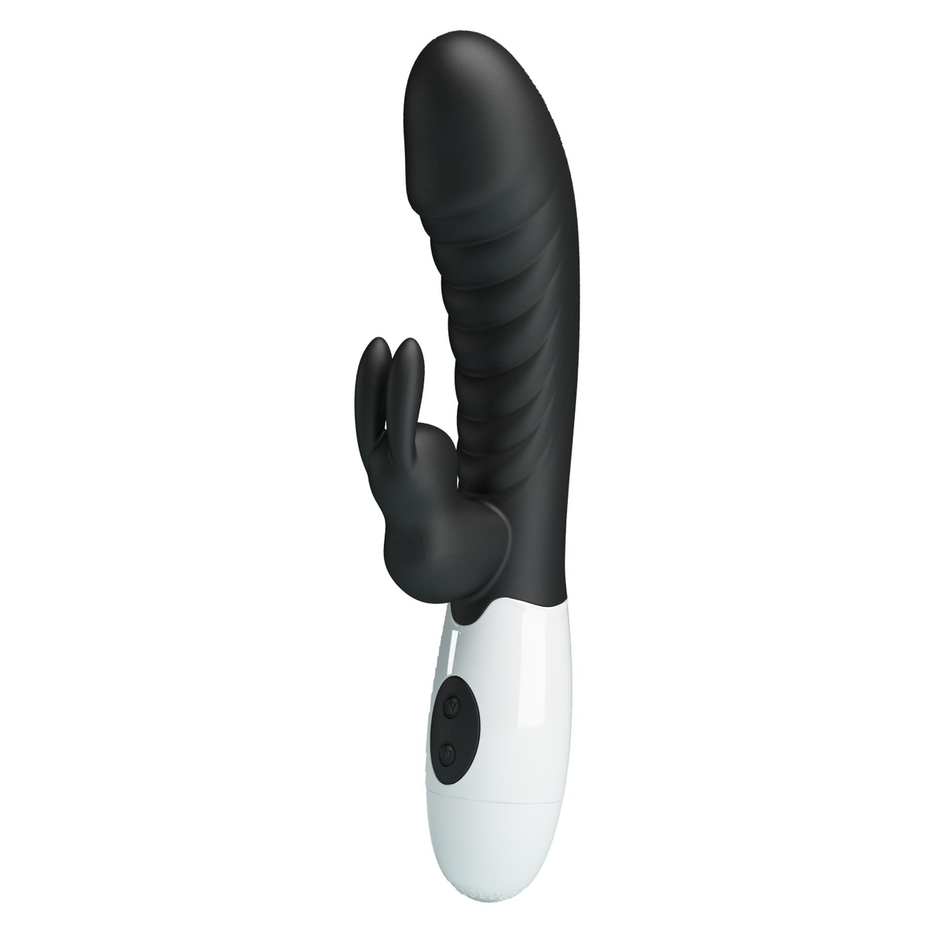 Króliczek Naughty Bunny 30 funkcji – czarny — zdjęcie 1
