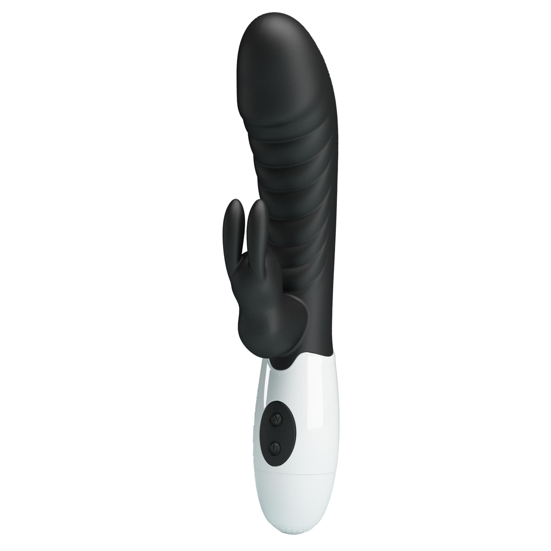 Króliczek Naughty Bunny 30 funkcji – czarny — zdjęcie 2