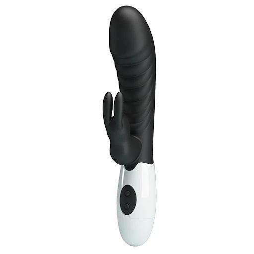Króliczek Naughty Bunny 30 funkcji – czarny — zdjęcie 2