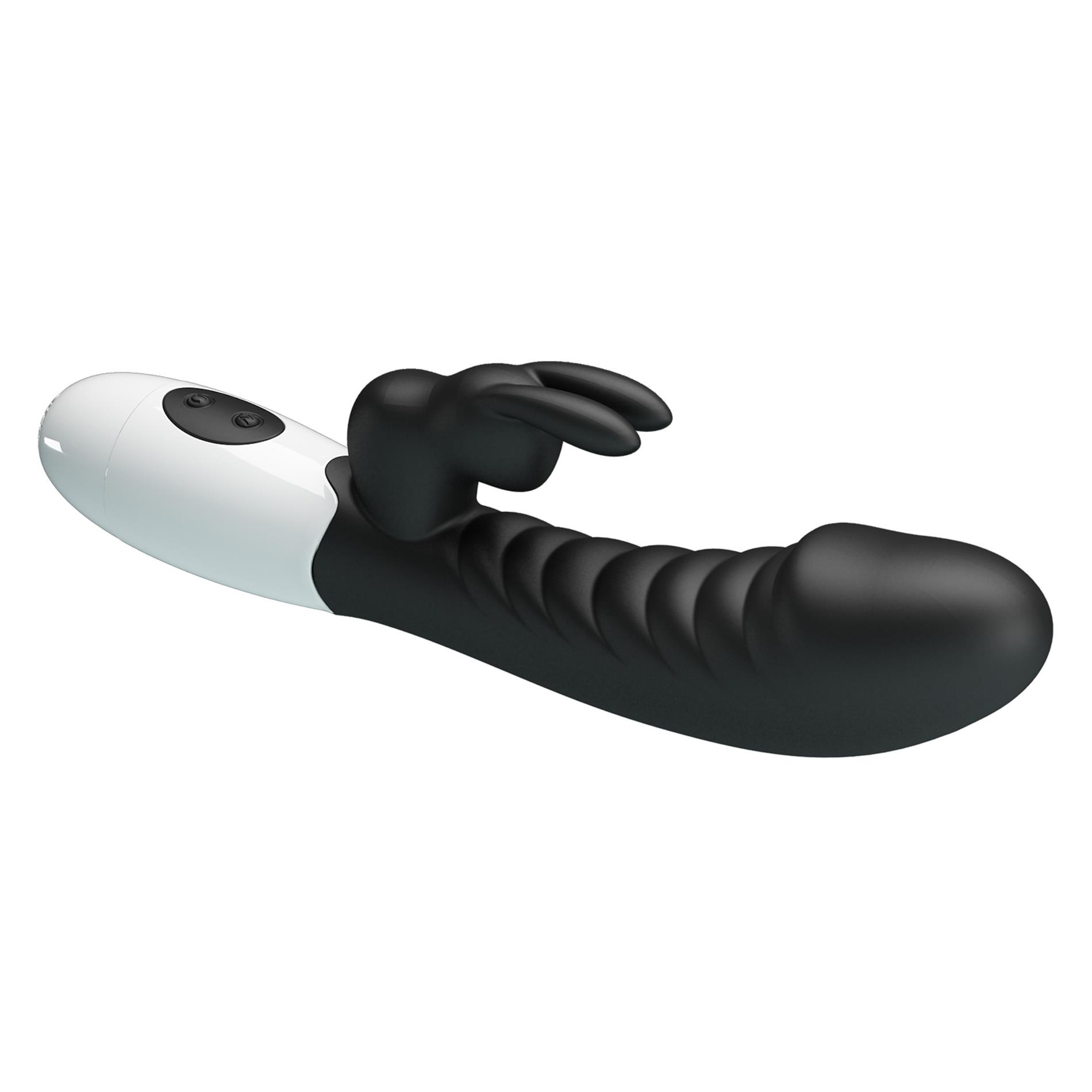 Króliczek Naughty Bunny 30 funkcji – czarny — zdjęcie 3
