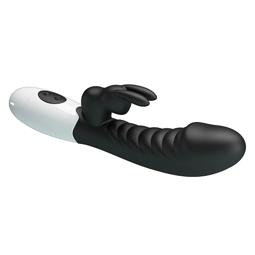 Króliczek Naughty Bunny 30 funkcji – czarny — zdjęcie 3